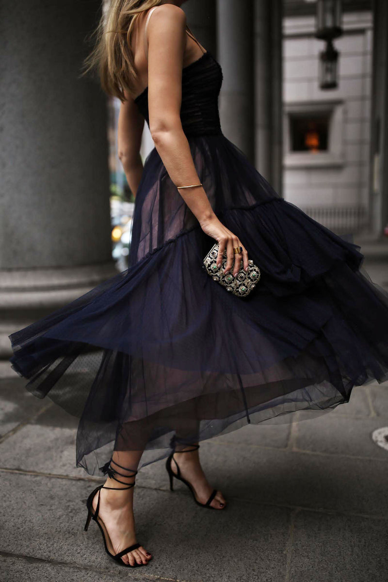 long green dresses Dark Green Chiffon Halter Long Wedding Party Dress, Dark Green Bridesm